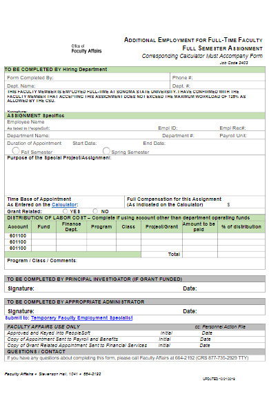 corresponding calculator accompany form