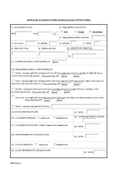 FREE 50+ Option Forms in PDF | MS Word | MS Excel