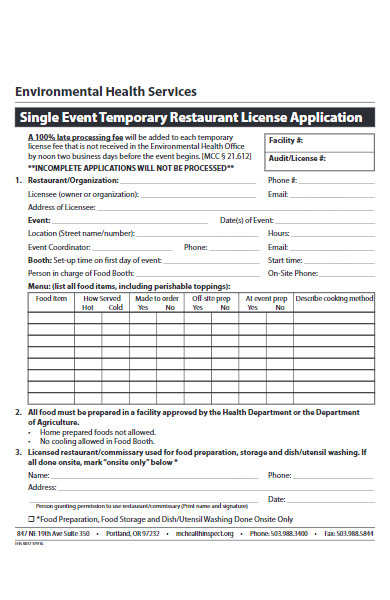event temporary restaurant license application form