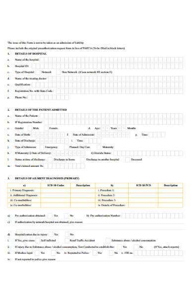 health insurance medical claim form