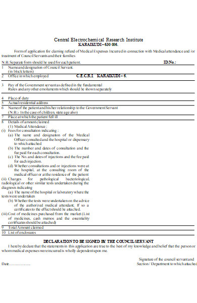 hospital out patient form