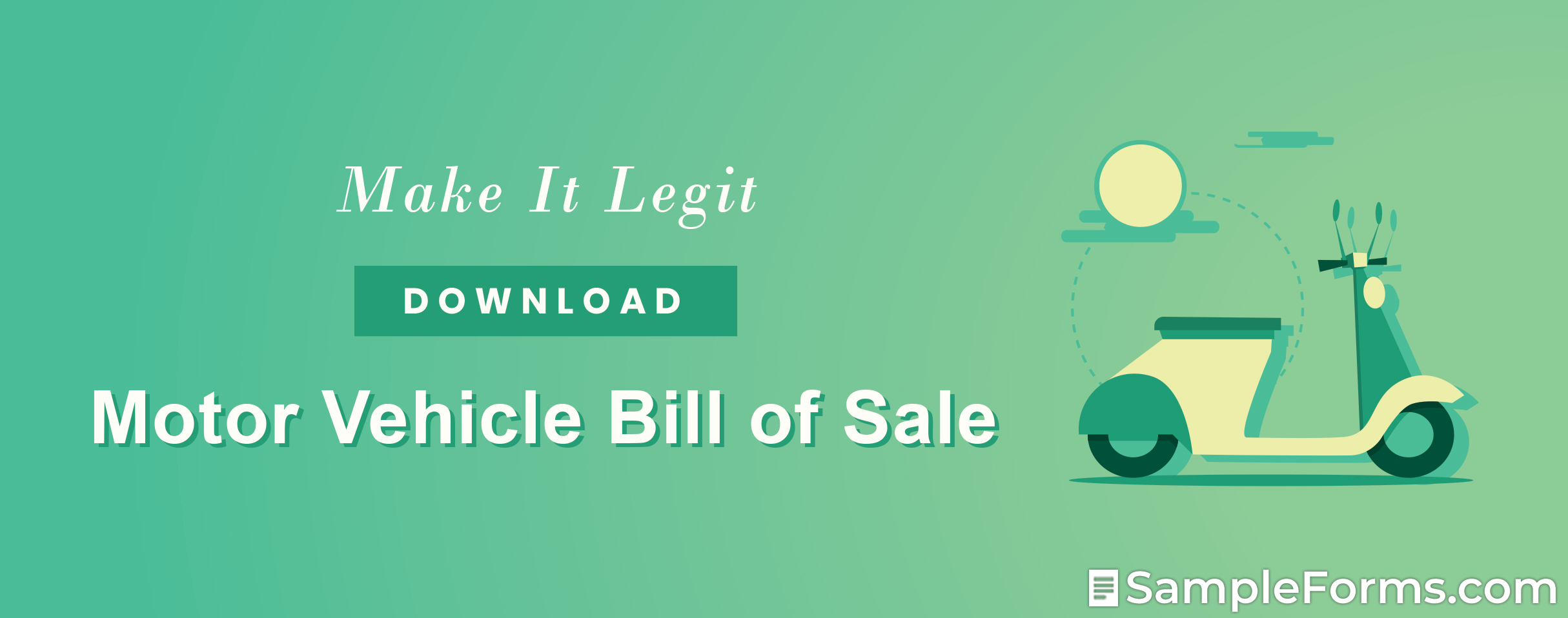 Motor Vehicle Bill of Sale3