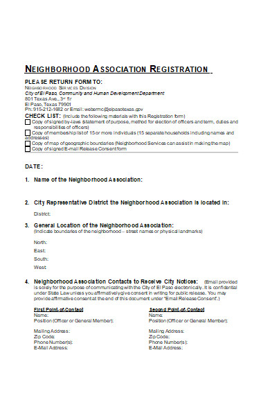 printable association registration form
