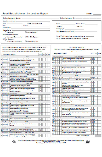 FREE 30+ Restaurant Forms in PDF | MS Word