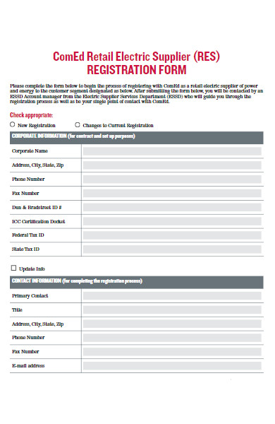 retail supplier registration form