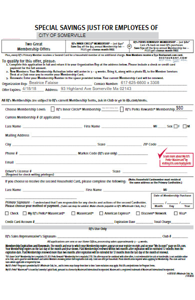 wholesale club discount application form