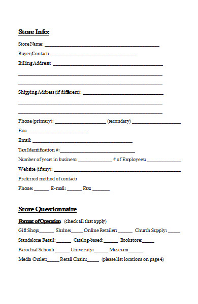 wholesale distributor application form