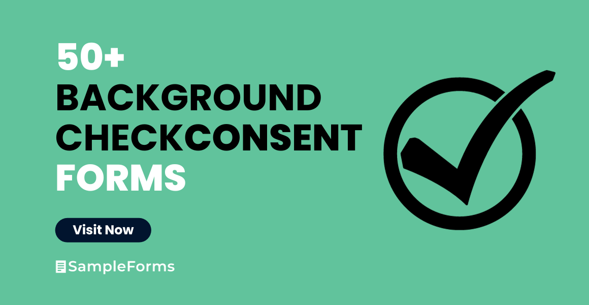 background check consent forms