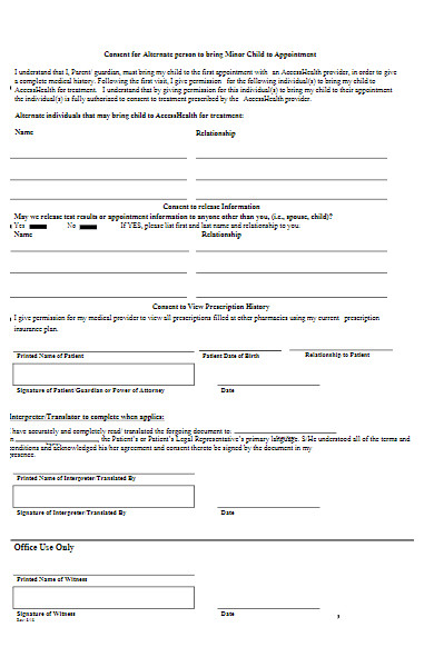 general patient consent form in pdf