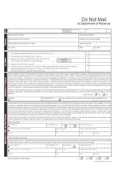 individual income tax declaration form in pdf