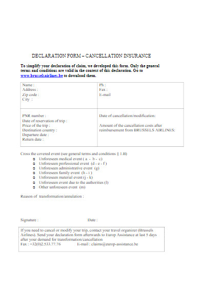 FREE 50+ Medical Declaration Forms Download – How to Create Guide, Tips