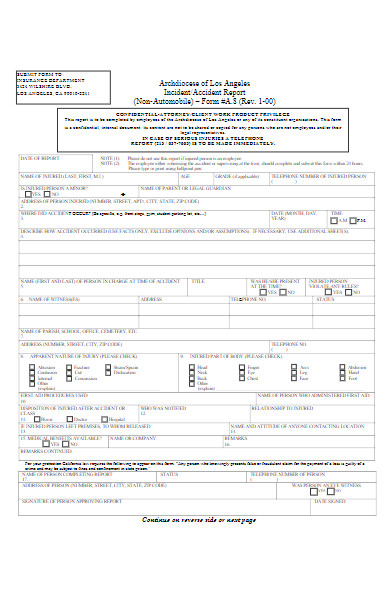 non employee accident report form