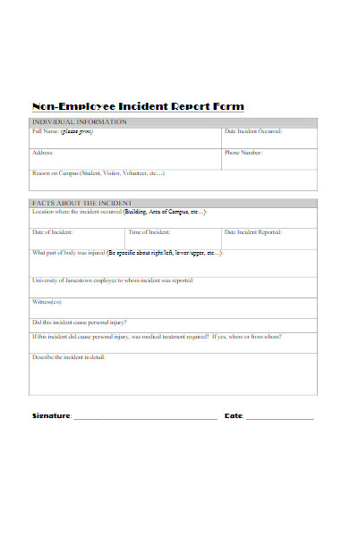 non employee incident report form in pdf
