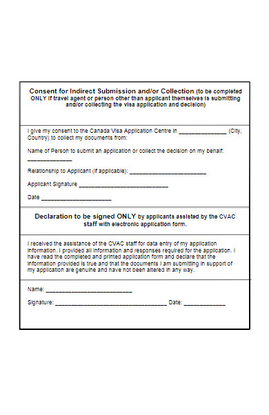 residential services consent form
