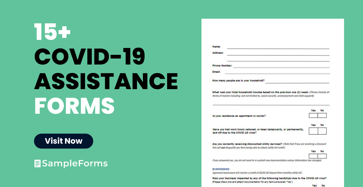 covid assistance form