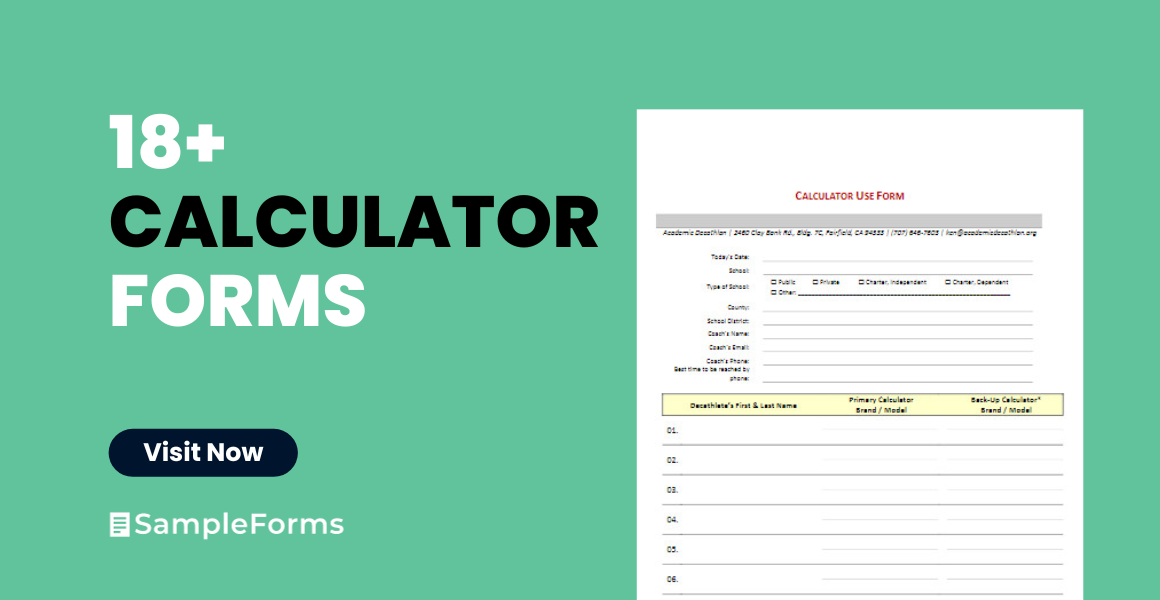 calculator form