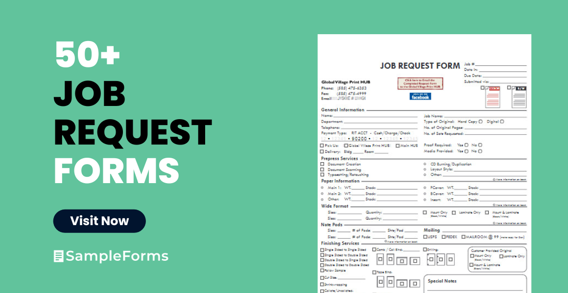 job request form