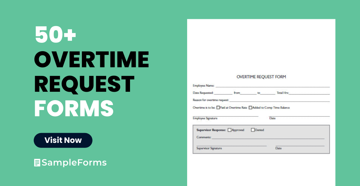 overtime request form