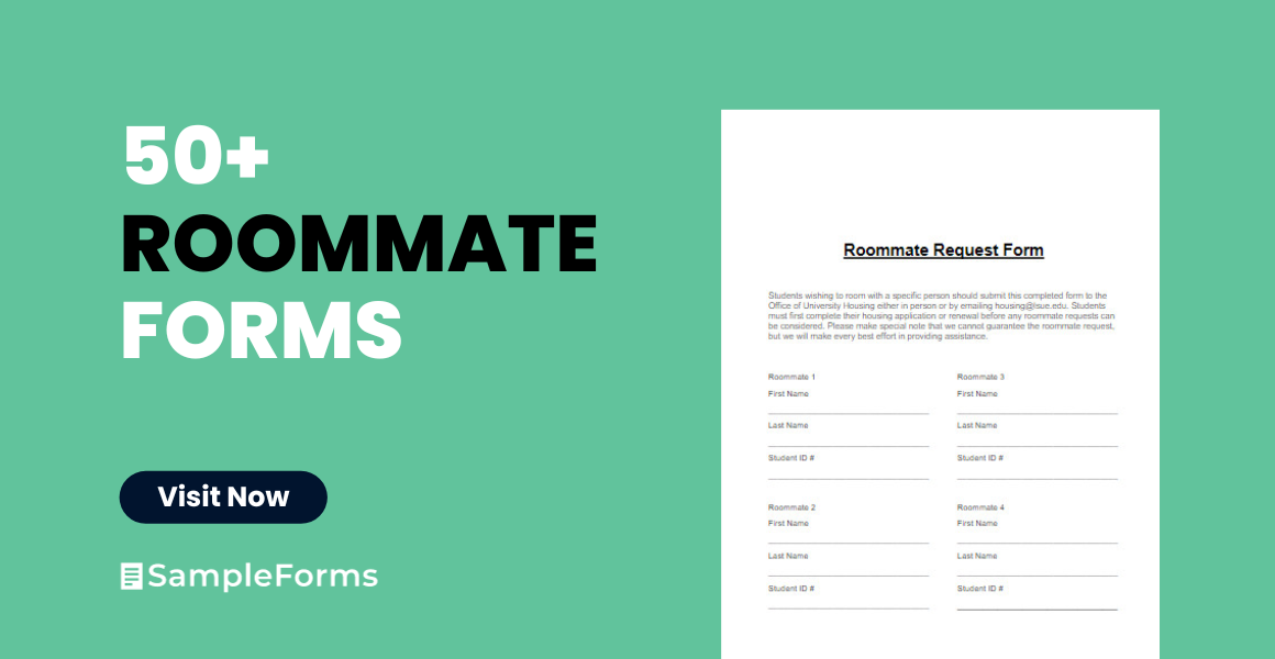 roommate form