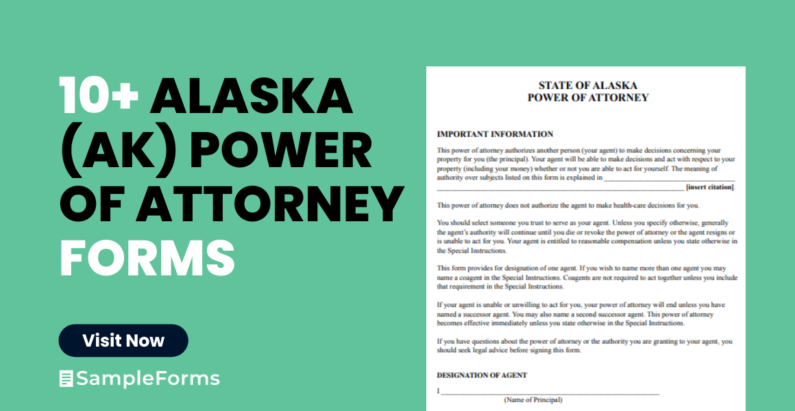 alaska ak power of attorney forms