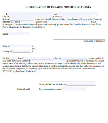 illinois durable power of attorney form