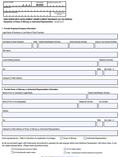 10+ Free Iowa (IA) Power of Attorney Form Download – How to Create ...