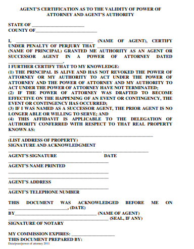 maryland sample power of attorney form 