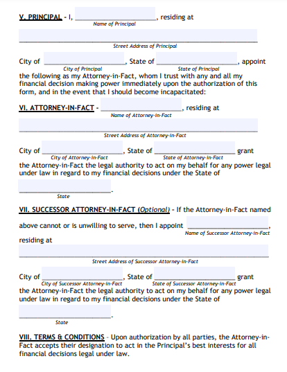 10+ Free North Dakota (ND) Power of Attorney Form Download – How to ...