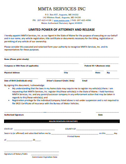 10 Free Maine Me Power Of Attorney Form Download How To Create Guide Tips 1652