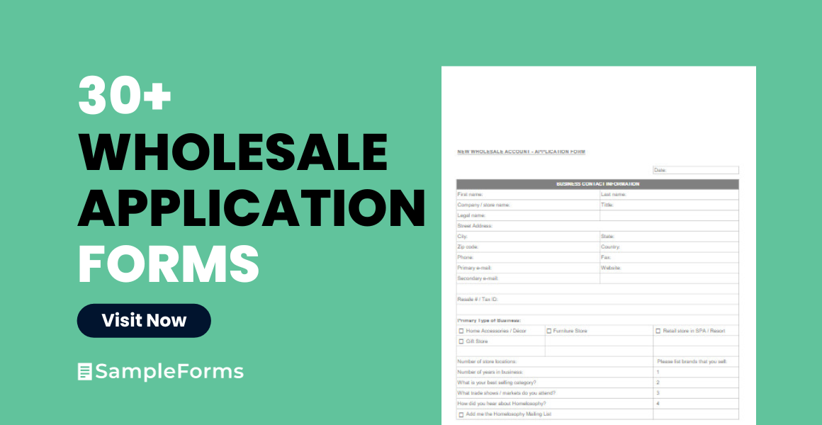 wholesale application form