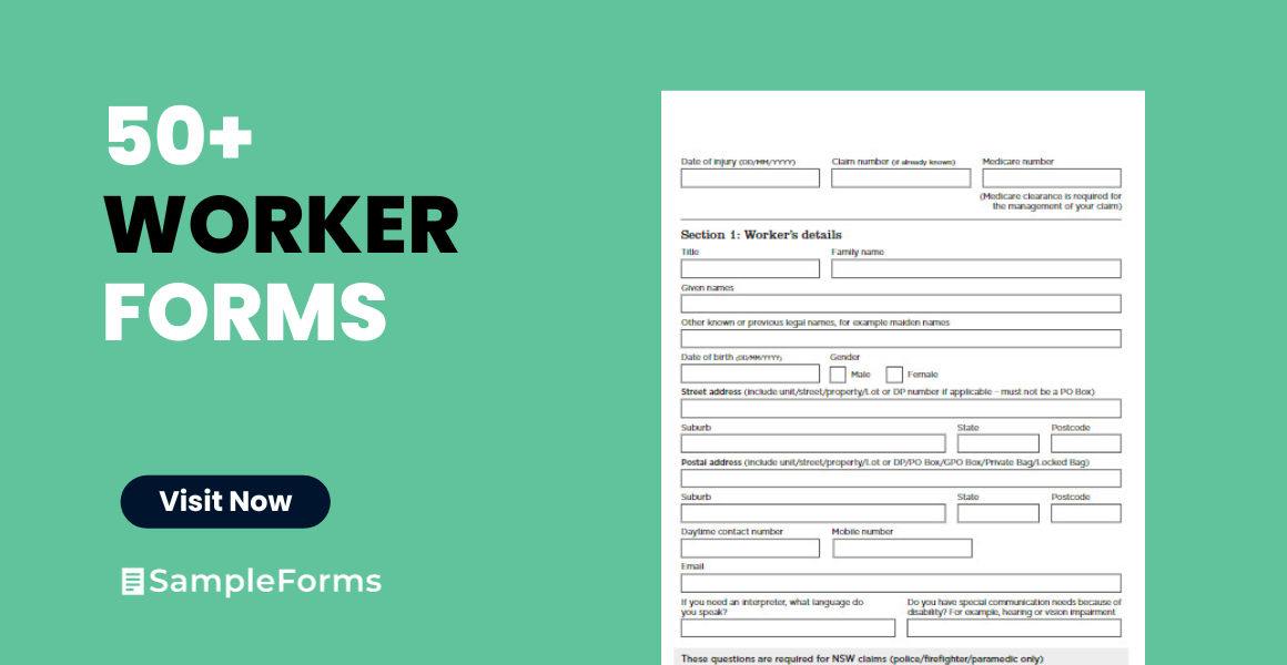 worker forms