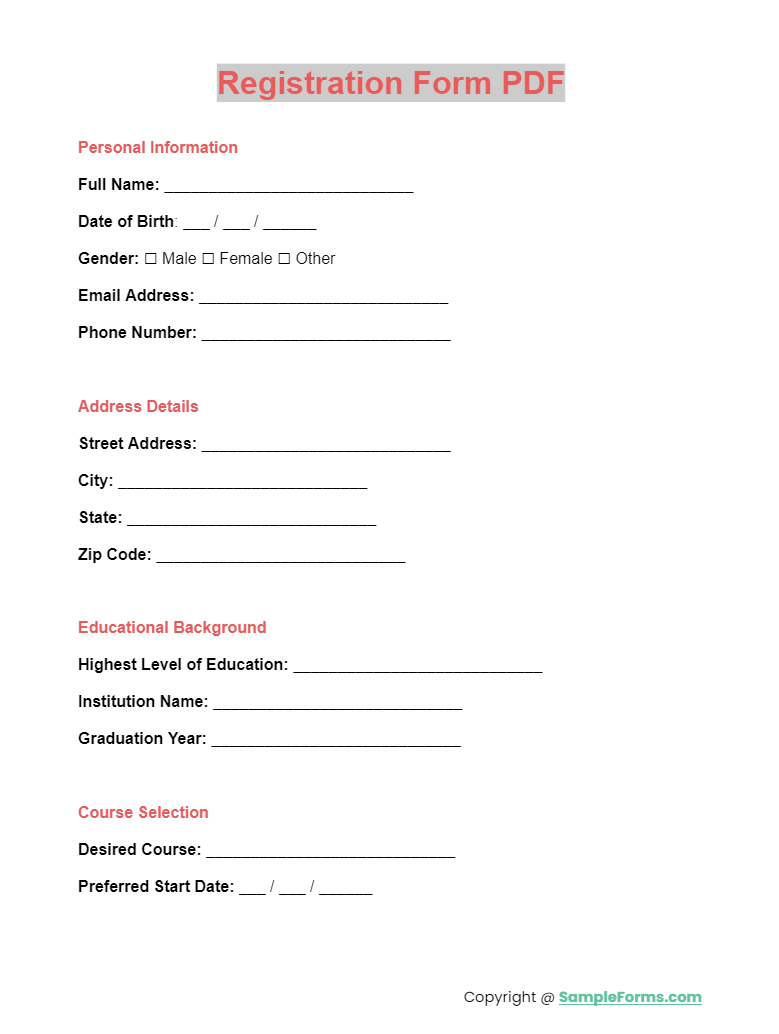 registration form pdf