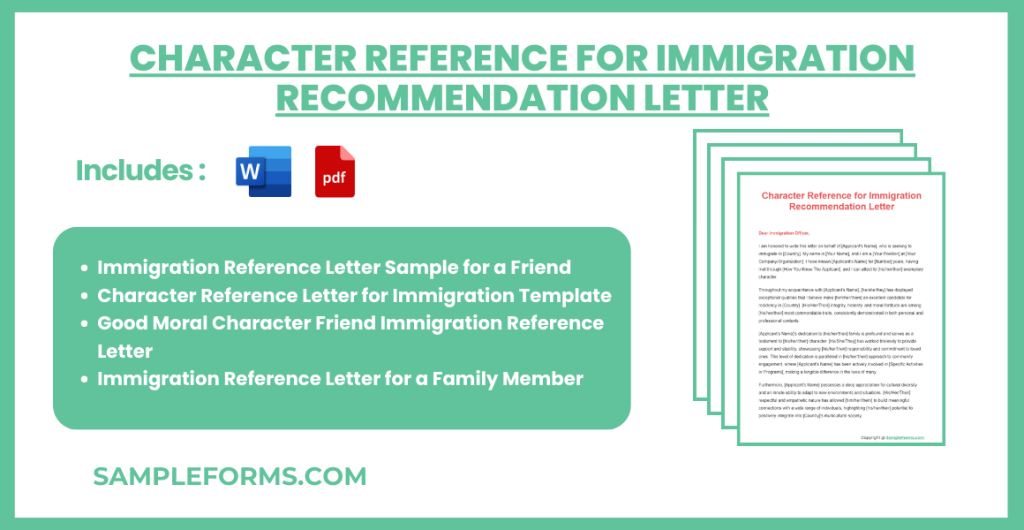 character reference for immigration recommendation letter bundle 1024x530