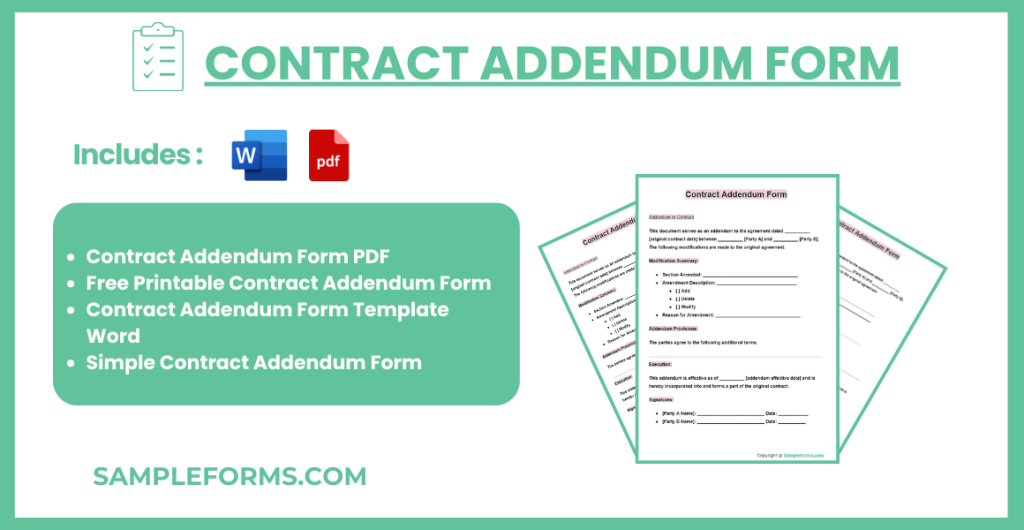 contract addendum form bundle 1024x530