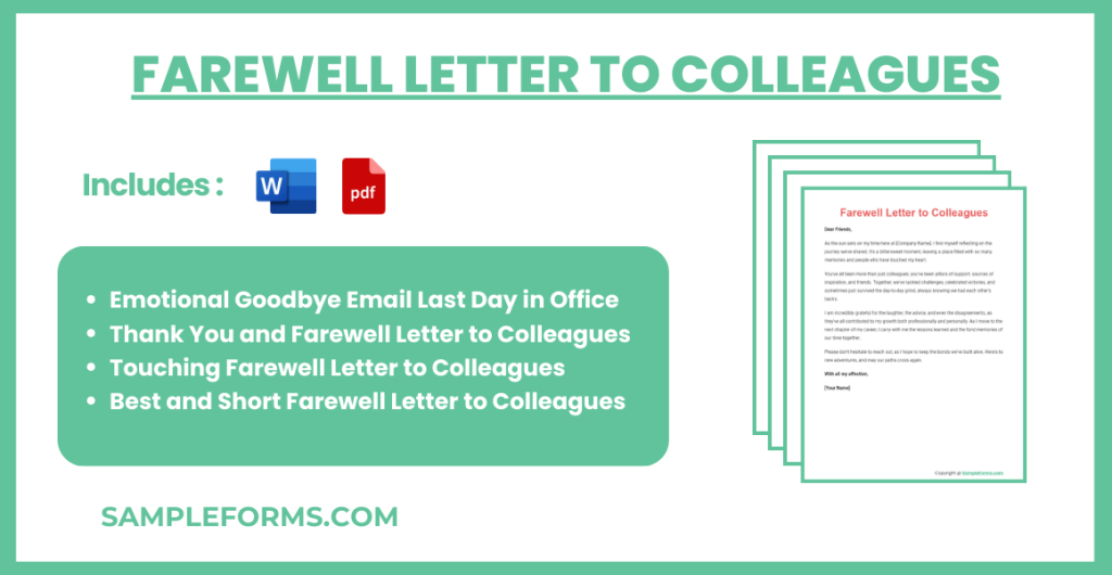 farewell letter to colleagues bundle 1024x530