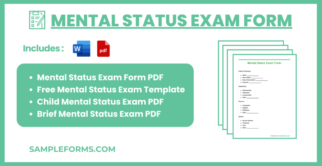 mental status exam form bundle 1024x530