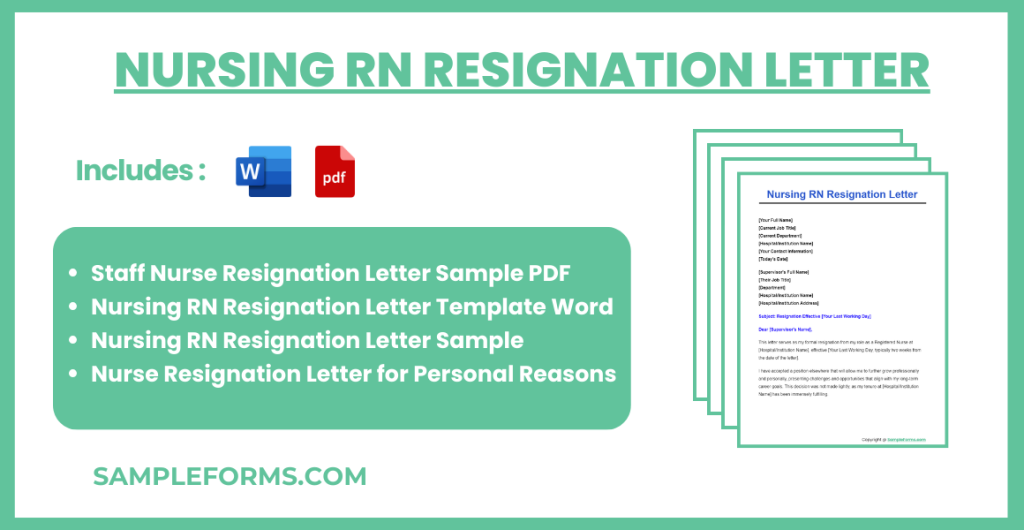 nursing rn resignation letter bundle 1024x530