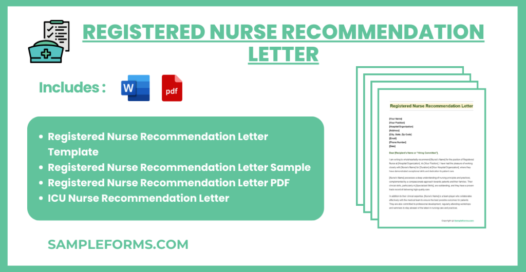 registered nurse recommendation letter bundle 1024x530