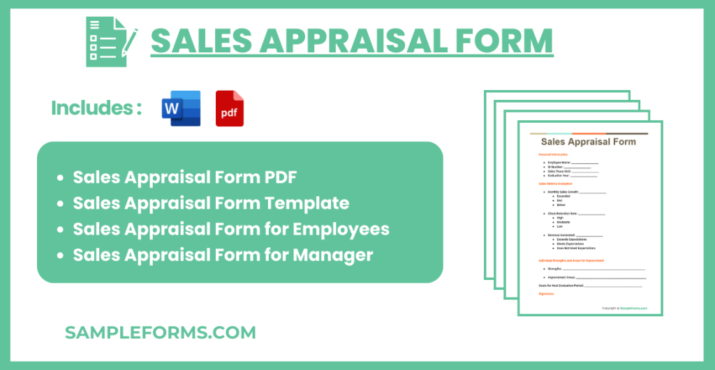 sales appraisal form bundle 1024x530