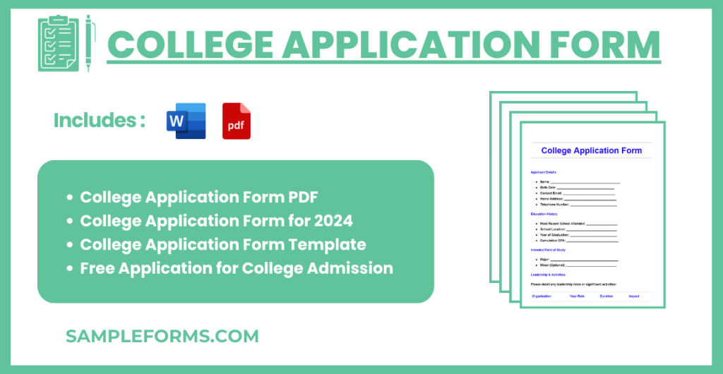college application form bundle 1024x530