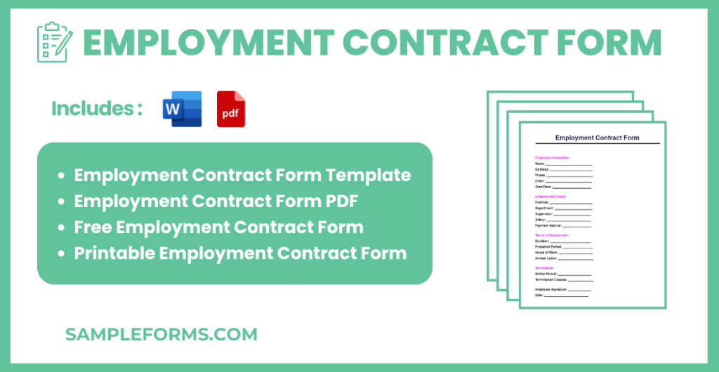 employment contract form bundle 1024x530