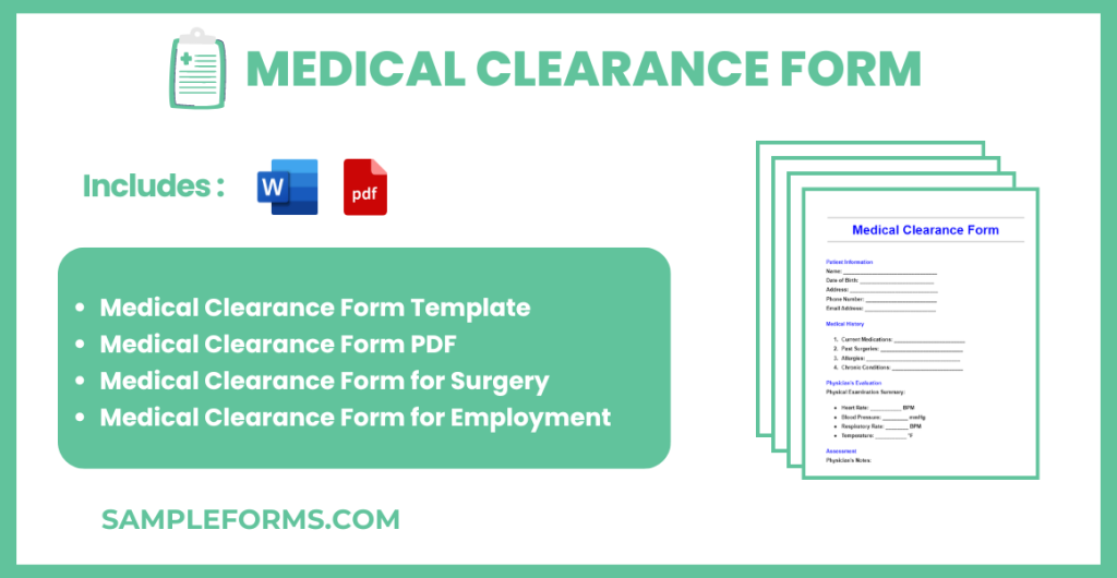 medical clearance form bundle 1024x530