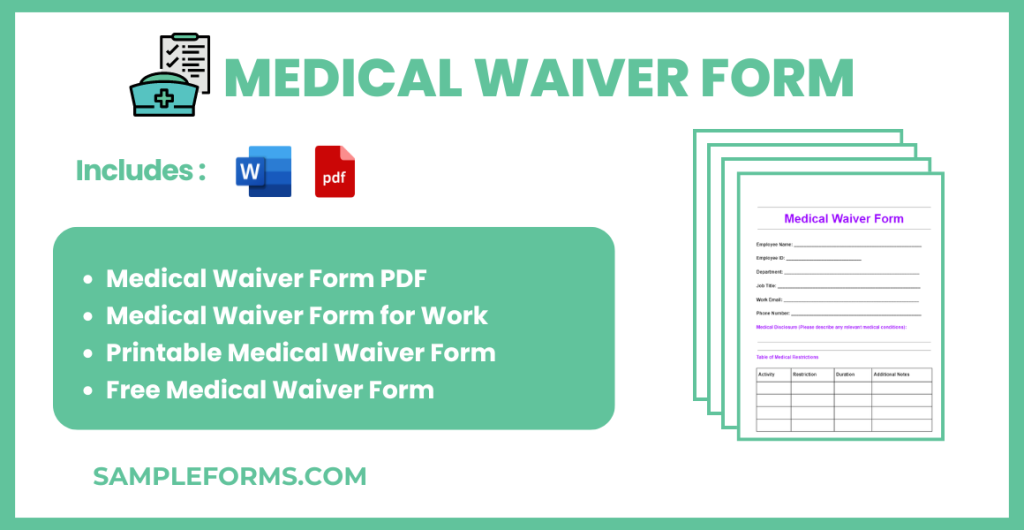 medical waiver form bundle 1024x530