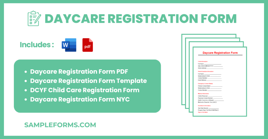 daycare registration form bundle 1024x530