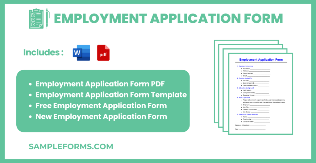 employment application form bundle 1024x530