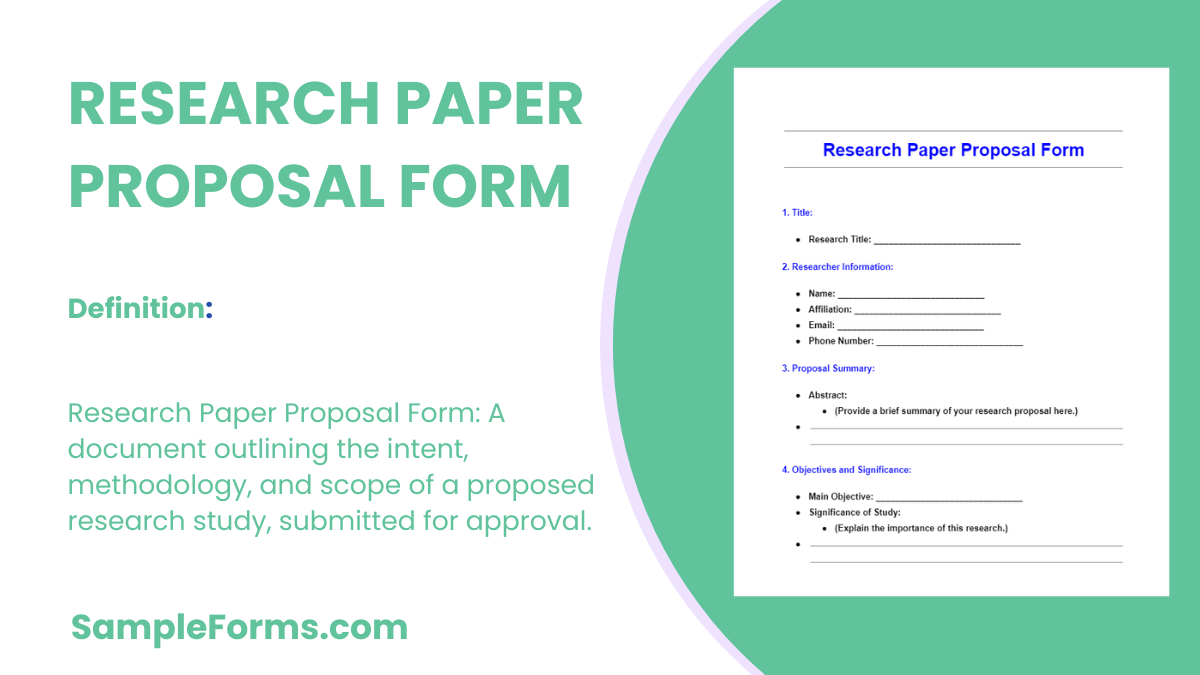 research paper proposal form