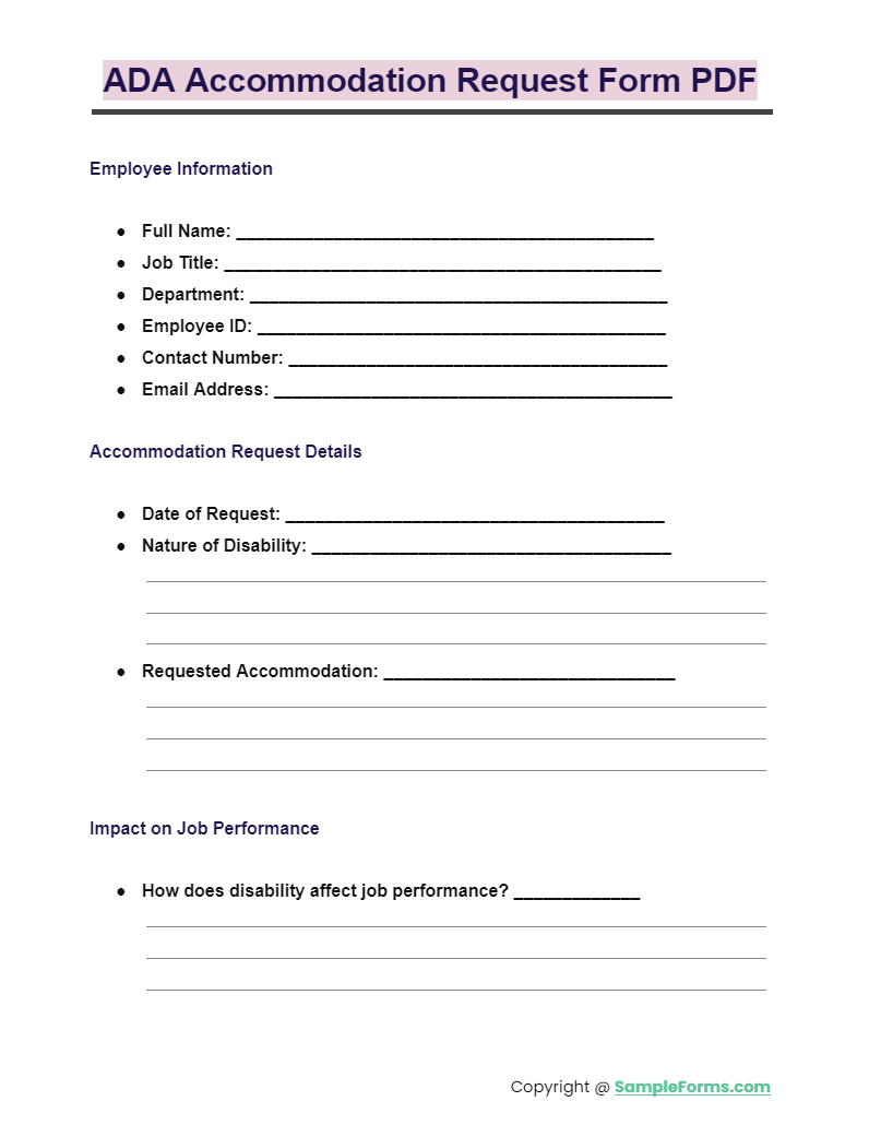 ada accommodation request form pdf