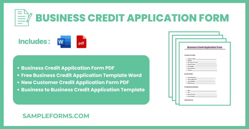 business credit application form bundle 1024x530