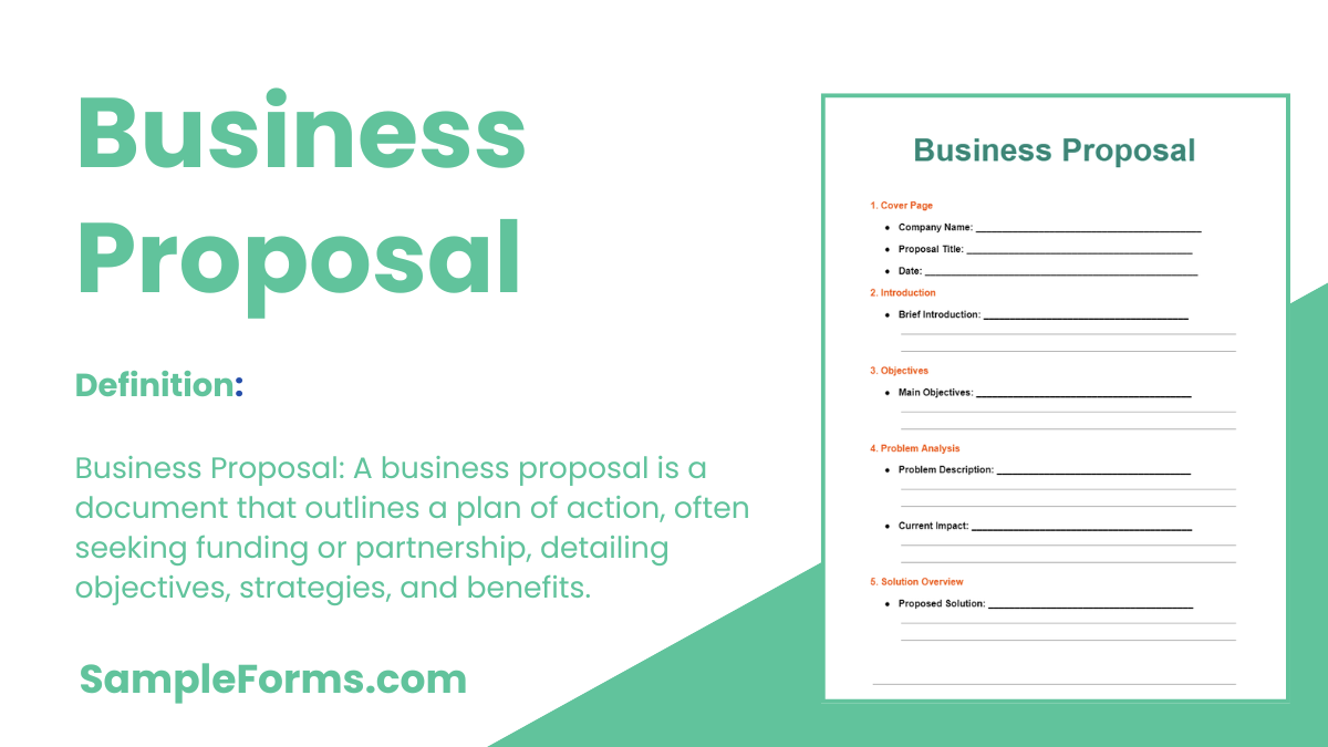 business proposal 