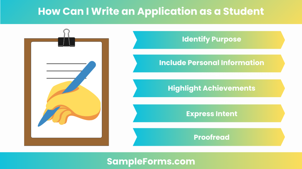 how can i write an application as a student 1024x576